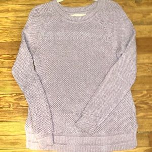Old Navy | light purple long pullover sweater